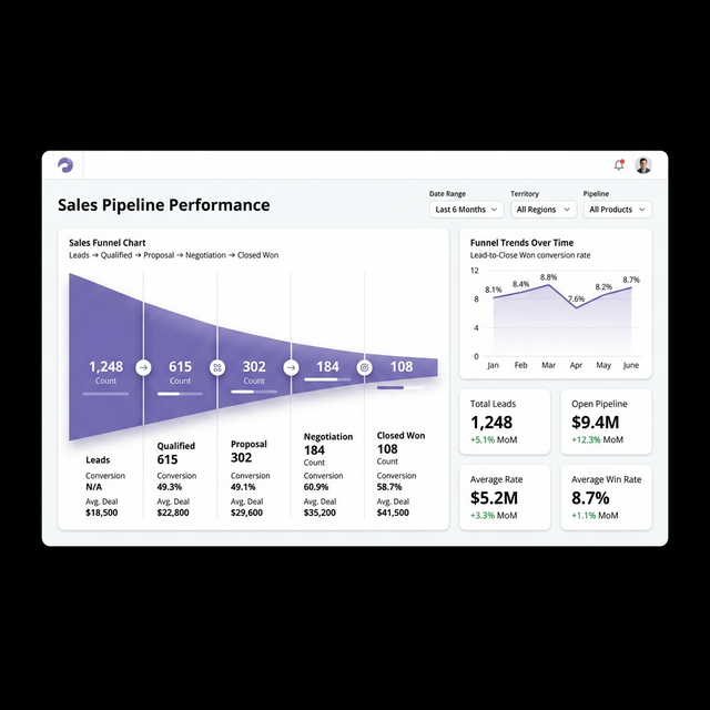 Funil de Vendas Interativo